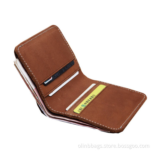 Women Men RFID Blocking Small Compact Bifold Wallet
